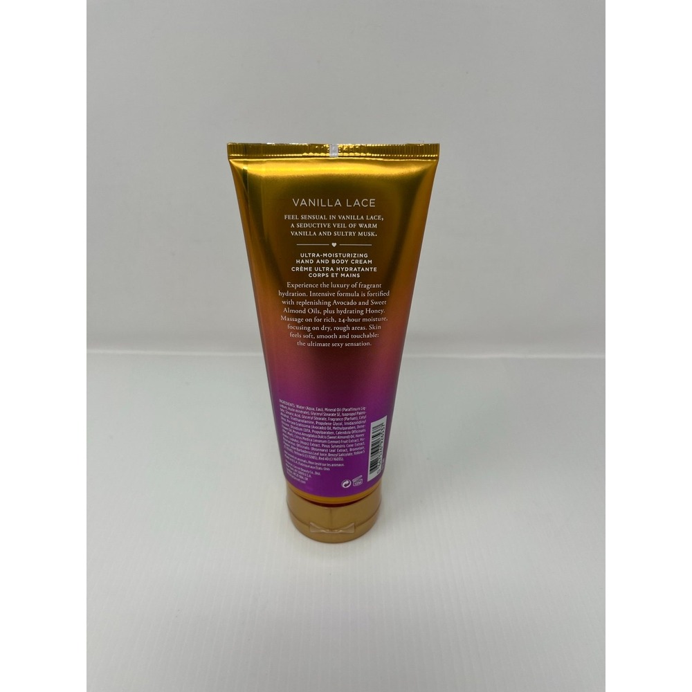 Victoria's Secret Vanilla Lace Hand & Body Cream 6.7 oz - FULL Tube No Seal - Picture 2 of 5